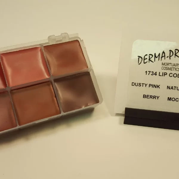 Derma-Pro Mortuary Cosmetics 6 in One Color Kit Lip Blush