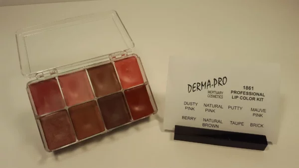 Derma-Pro Mortuary Cosmetics Professional Lip Color Kit